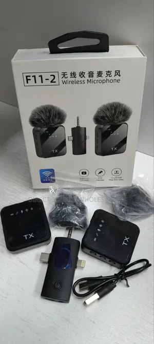 F11 Wireless Lavalier Mic – Crystal Clear Sound for Videos