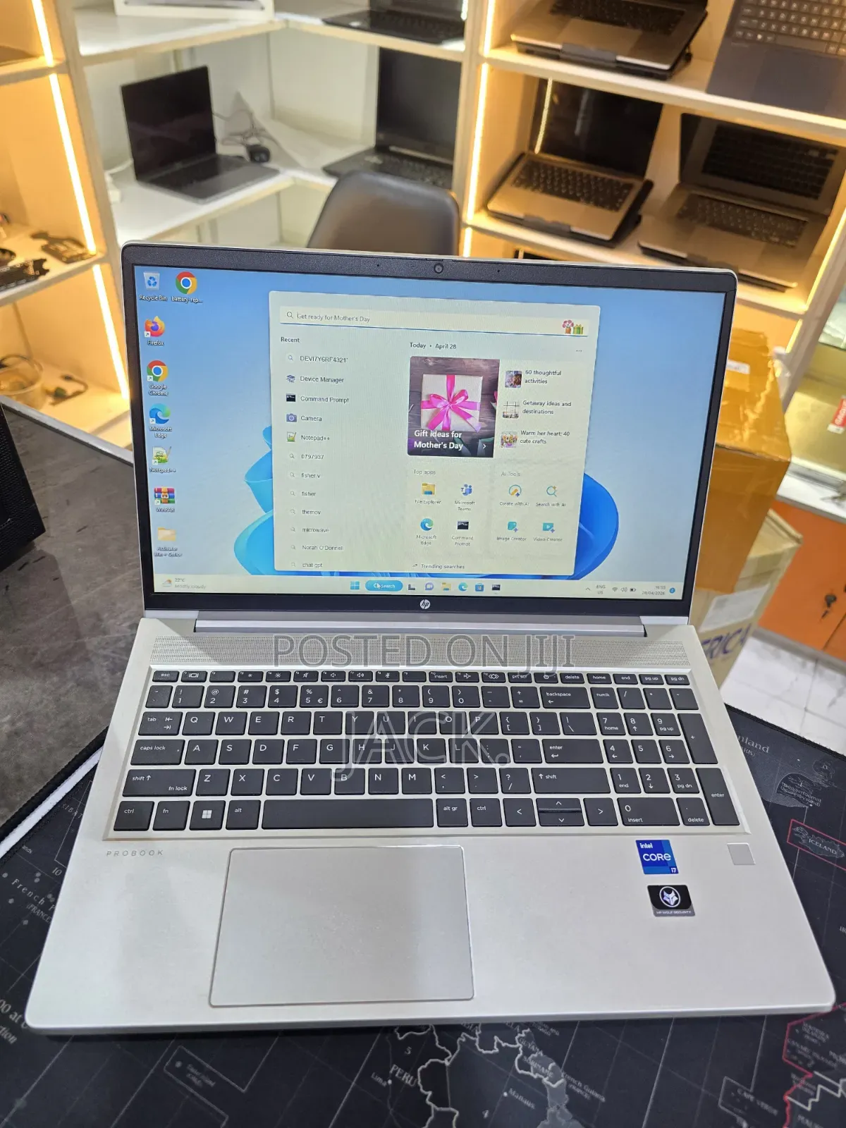 Laptop HP ProBook 450 G9 16GB Intel Core i7 SSD 512GB