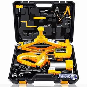 Electric 3ton Jack,Wrench,Inflator for Tire Change and Maintenance