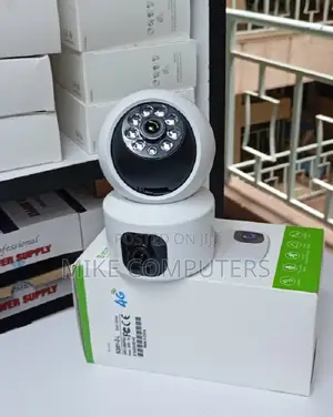 Dual Lens 4mp Wireless CCTV Home Security Camera V380 Pro Wifi