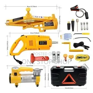 3ton Electri Jack 12velectric Impact Wrench Compressor Road Assistanc