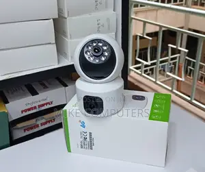 Dual Lens 4mp Dual Lens Wifi Camera Home Security Night Vision Wifi
