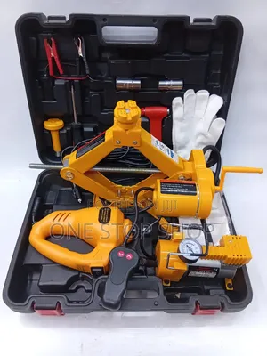 Electric 3ton Jack,Wrench ,Stand Alone Air Pump