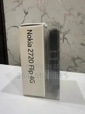 New Nokia 2720 Flip 512 GB Black