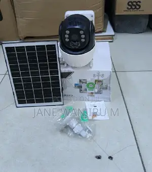 New V380 Pro Smart Net Camera Solar - App Remote View