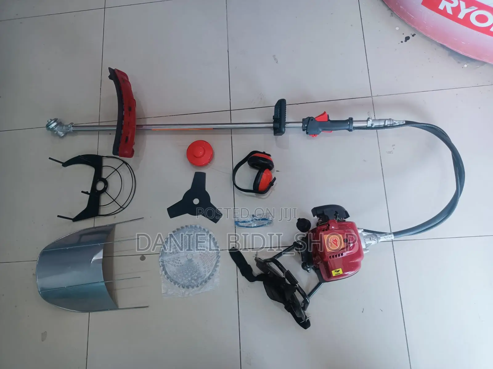 Jadever 4stroke Backpack Brush Cutter With 8blades