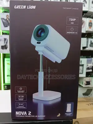 Green Lion Nova Smart Projector With FHD Support - White