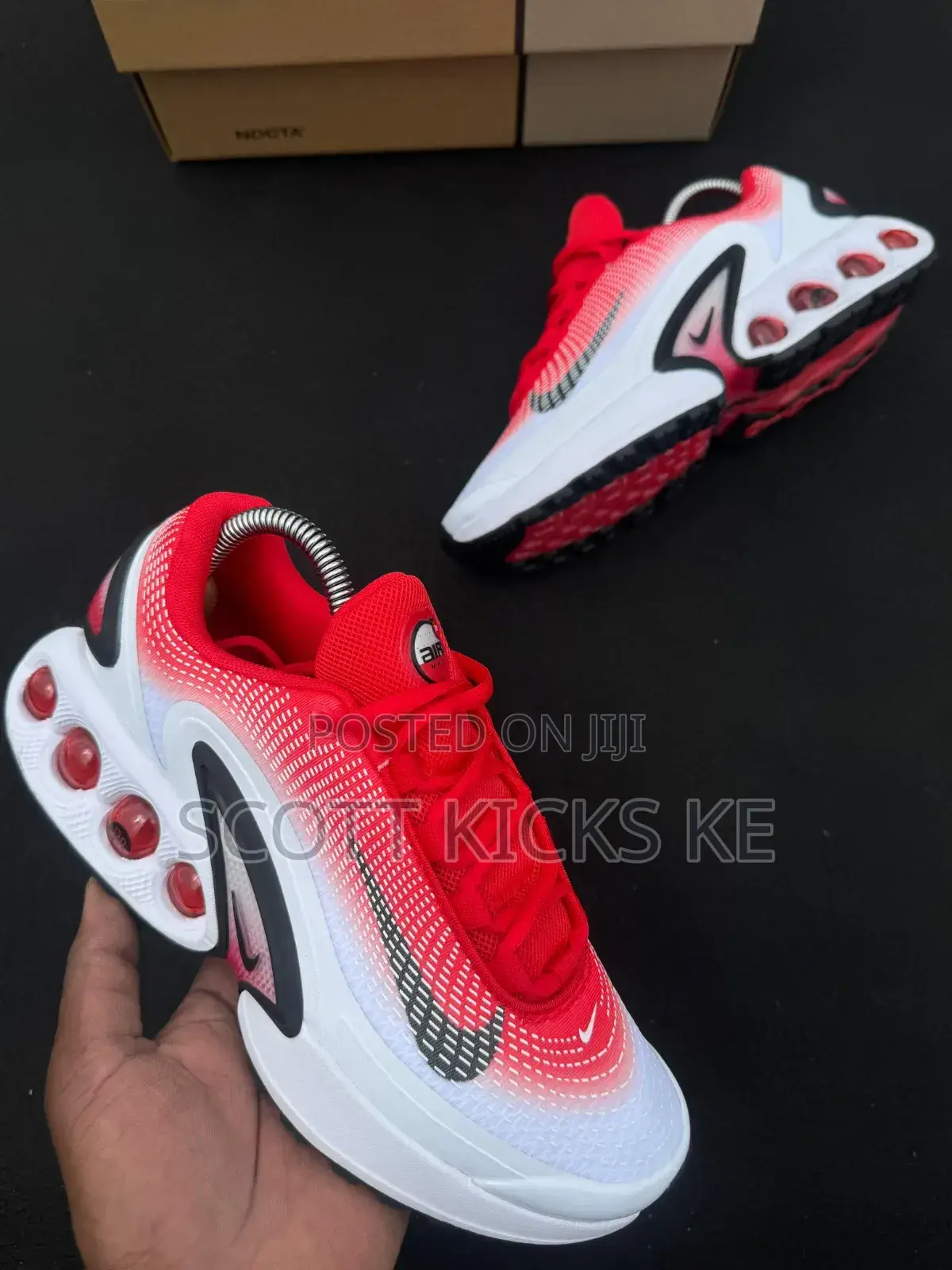 Nike Dn University Red Quality Sneakers