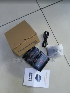 Mini Pos Receipt Printer - Battery Powered, Portable