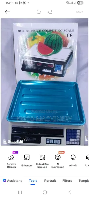 Acs 30 Digital Scale/30kg Price Display Scale