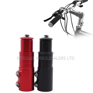 MTB Bike Handlebar Height Extender Black