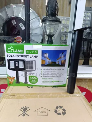 Clamp Cl-115 Street Lamp Solar With Sensor 300 Watts