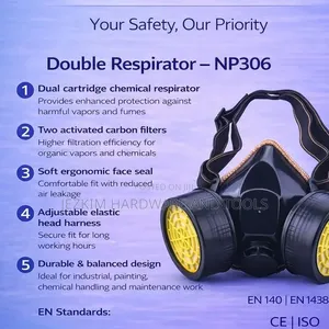 Double Respirator Mask