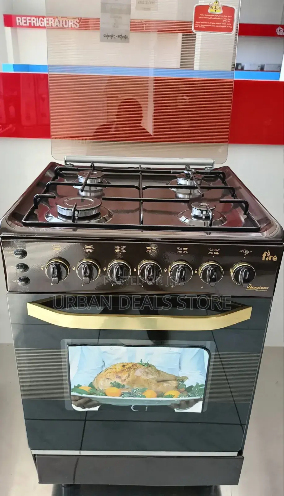 55*60 Ramtons Full Gas Standing Cooker
