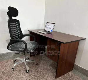 Dark Walnut 1.2m Table and Chair