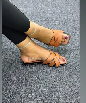 New Dual-Tone Slip-on Zara Sandals