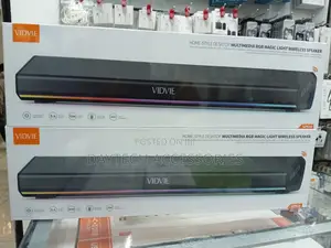 Vidvie Sp928 Multimedia RGB Magic Light Woofer Bass Wireless Speaker.