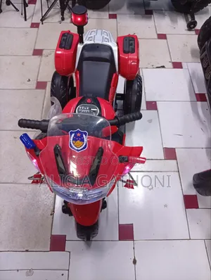 Police Themed Kids Electric Bike