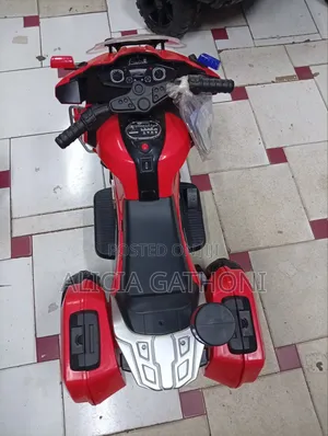 Police Themed Kids Electric Bike