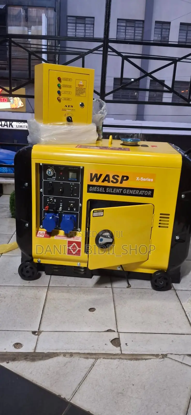 Wasp Super Silent Diesel Generator With Automatic Ats 10kva