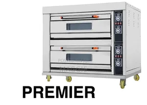 Commercial Electric Oven Two Deck Four Trays