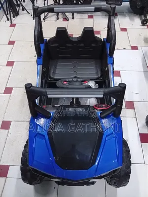 Blue Jeep Remote Control Electric Car