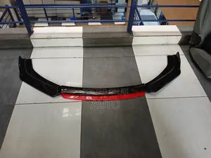 Universal Front Bumper Lip Spoiler – Car Rubber Protector Strip