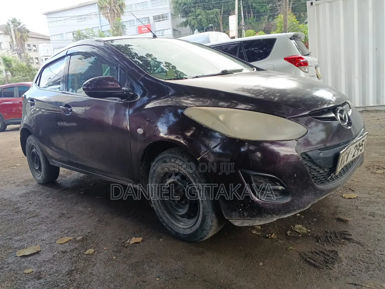 Mazda Demio 2012 Maroon
