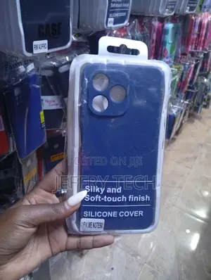 Falme Note50 Blue Silicone Phone Cover
