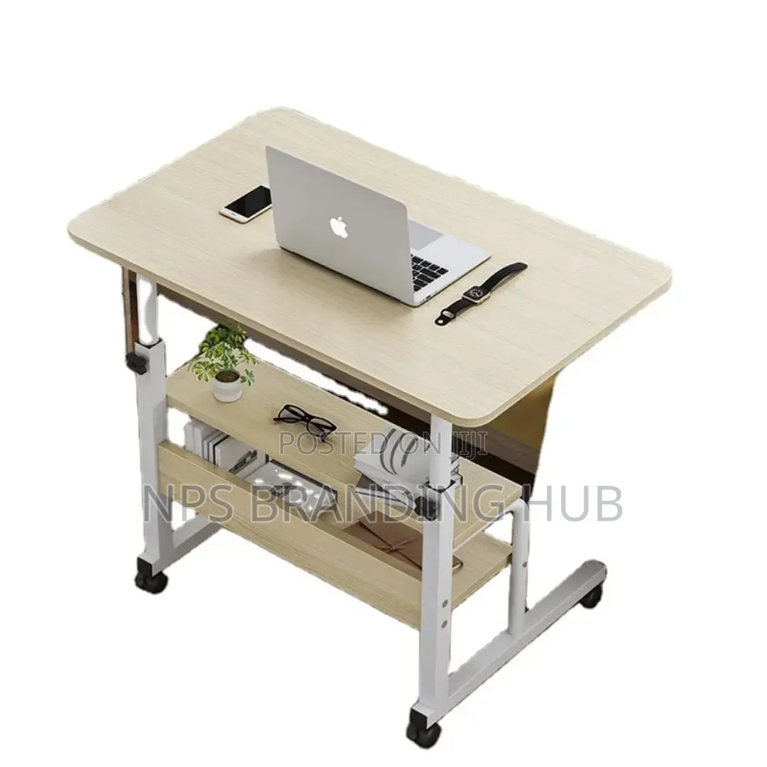 Laptop Table/ Side Bed Table Size: W60*D40*H69 -90 Gm