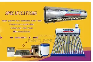 Stainless Steel Waterheater Non Pressurised 300litres