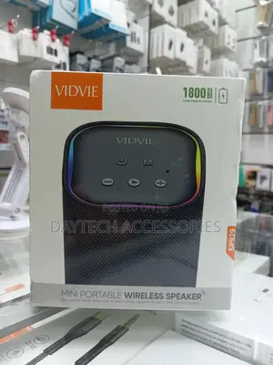 Vidvie Audio Sp929mini Portable Wireless Speaker - Blacl