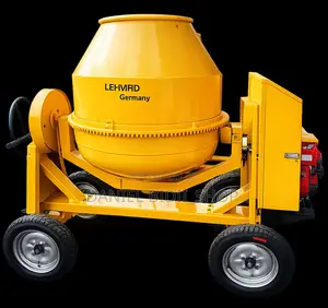 Lenhard Germany Concrete Mixer
6hp Diesel Engine, 350ltrs