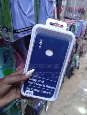 Samsung Galaxy A10s Blue Silicone Back Cover