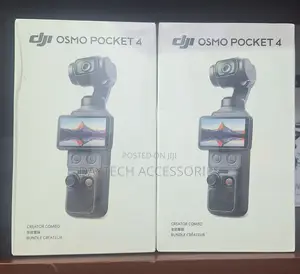 The Dji Osmo Pocket 4 Creator Combo.