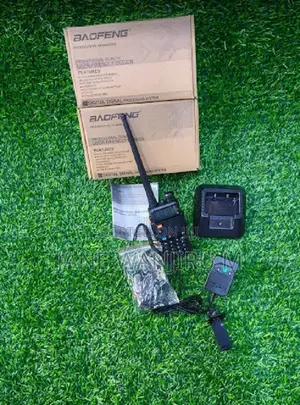 Baofeng Radio Uv-5r - With Desktop Charger, Belt Clip