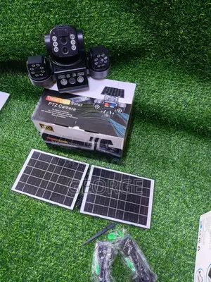 Outdoor PTZ Camera Dual Panel V380 4g Triple Lens