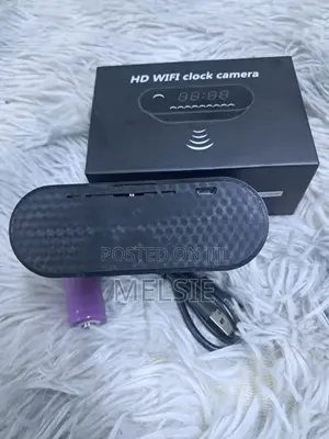 Multi-Function Digital Clock With Built-in Hidden Camera (Lookcam)