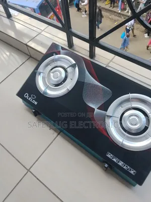 2 Burner Glass Top Gas Cooker