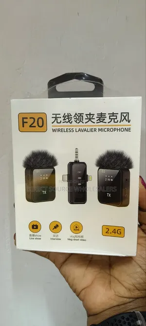 F-20 Clip-on Mic – Best for Tiktok Streaming