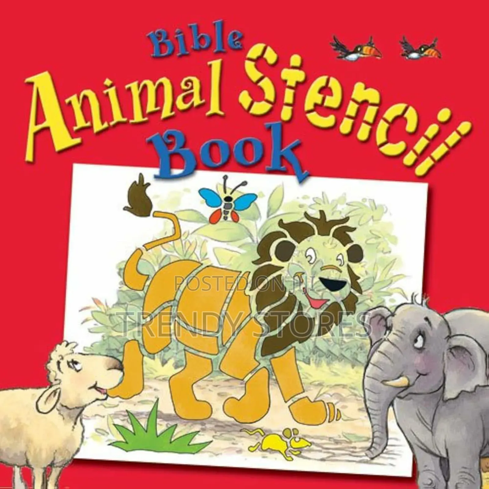 Animals Stencil Book