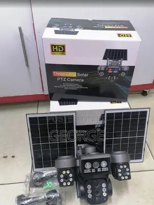 Hd Security With Sim Card Support Dual Panel V380 CCTV Camera