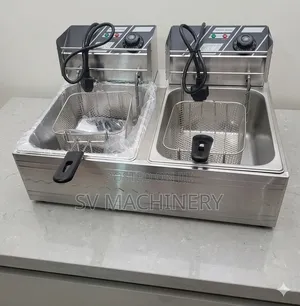 Heavy Duty Double Electric Deep Fryer