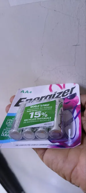 Energizer Aa Rechargeable Batteries (4pcs) -Durable High Performance