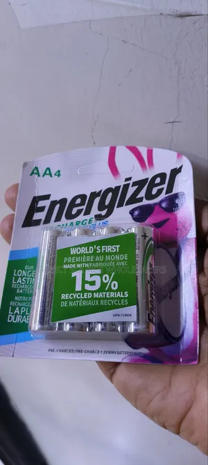 4x Energizer Rechargeable Aa Batteries – Fast Charging Reusable