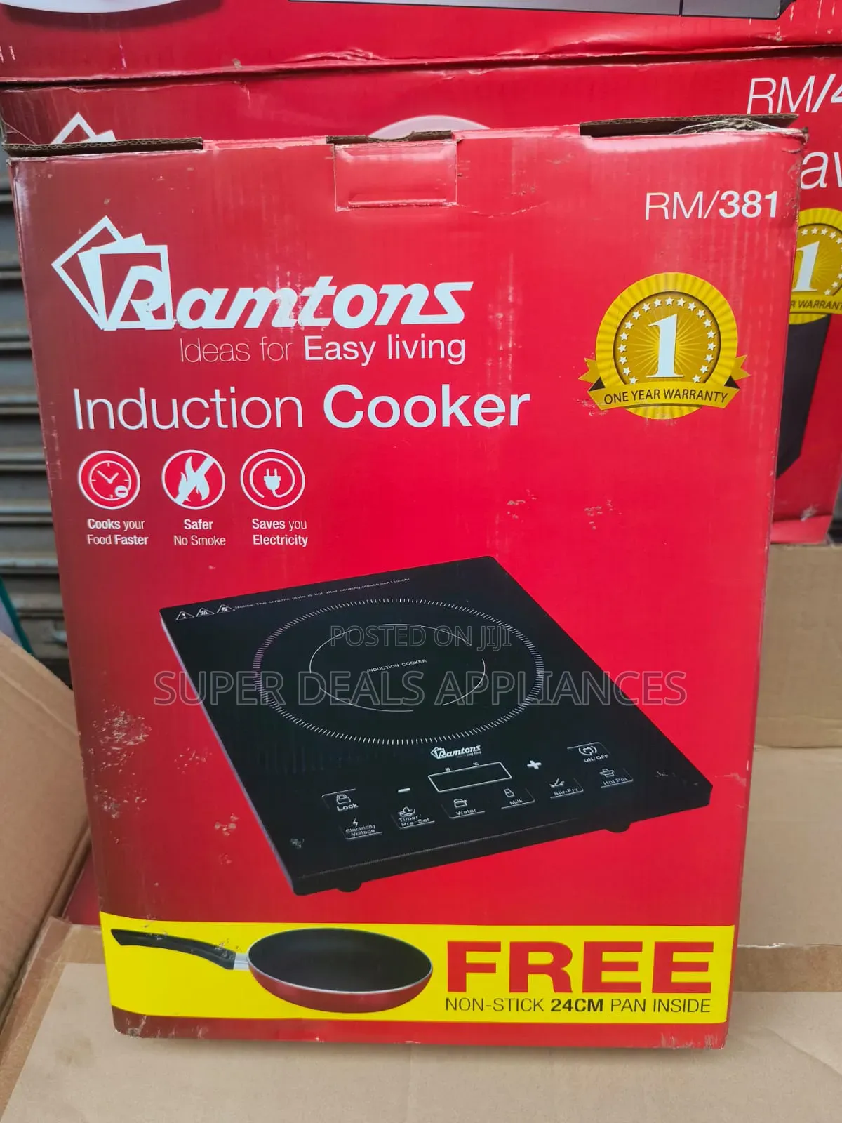Ramtons Single Induction Cooker