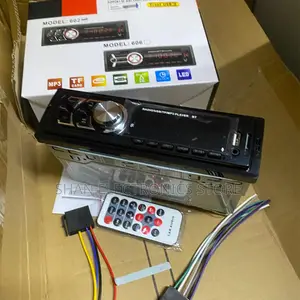 606 Car Mp3 Player 1 Din Stereo System With Fm Radio and Usb Port