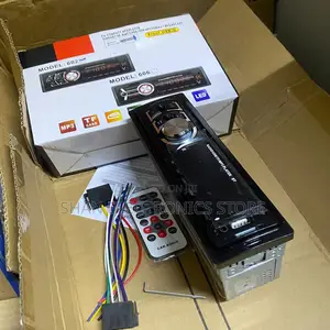 606 Digital Mp3 Car Radio 1 Din Stereo System With Easy Installation
