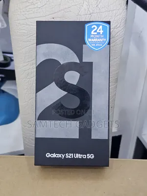 New Samsung Galaxy S21 Ultra 5G 256 GB Silver