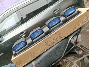 4x4 Roof Light Bar Lightweight Abs Material With 4 Oval Blue Len Lamp